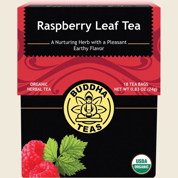 Buddha Teas-Organic Raspberry Leaf Tea 18 Bags