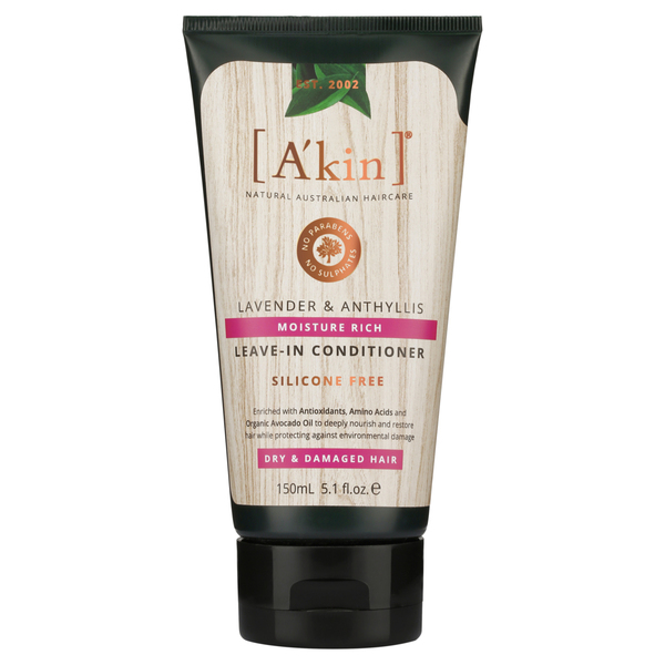 A'kin-Moisture Rich Lavender & Anthyllis Leave-In Conditioner 150ML
