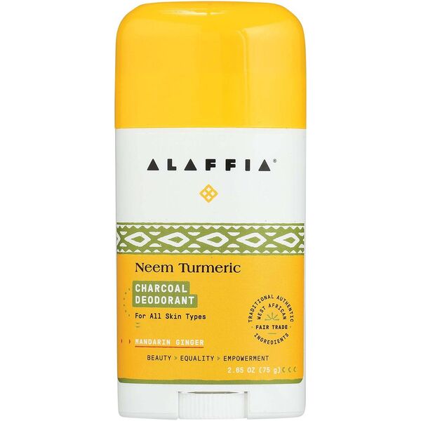 Alaffia-Deodorant Neem Turmeric Mandarin & Ginger 75G