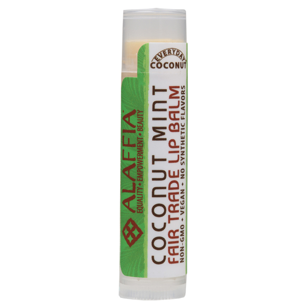 Alaffia-Lip Balm Coconut Mint 4.25G