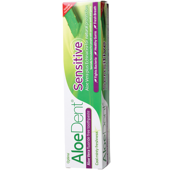 AloeDent-Sensitive Fluoride Free Toothpaste 100ML