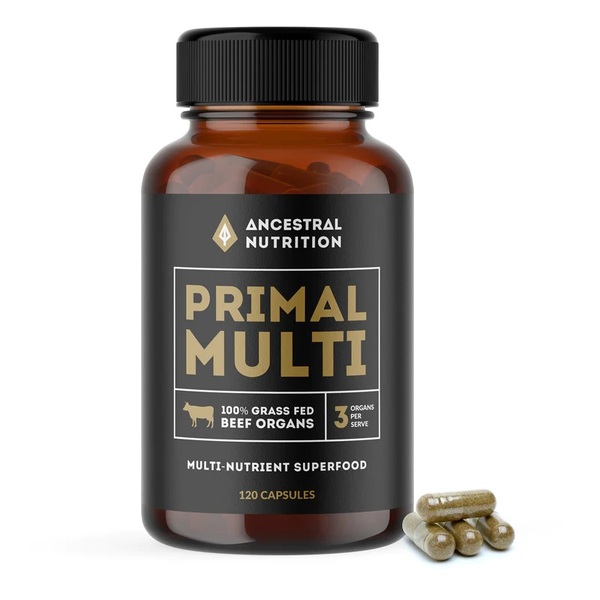 Ancestral Nutrition-Primal Multi Beef Organ 120C
