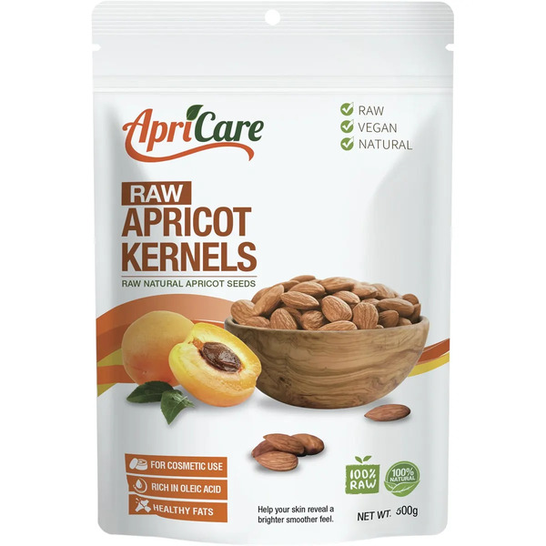 APRICARE-Apricot Kernels Raw 500g
