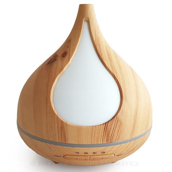 Aromamist-Ultrasonic Mist Diffuser Woodgrain Light