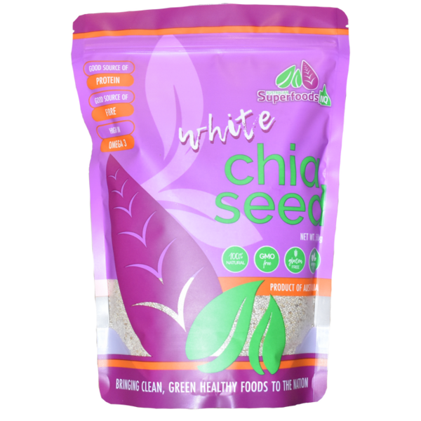 Australian Superfoods NQ-White Chia Seeds 1KG