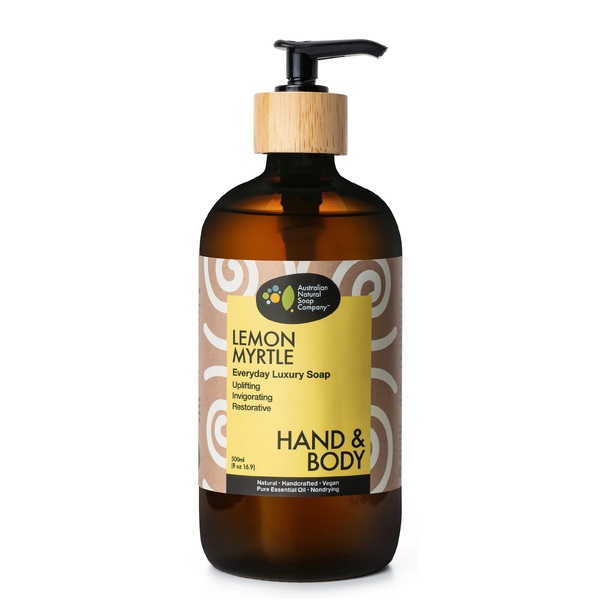 The Australian Natural Soap Company-Lemon Myrtle Hand & Body Wash 500ml