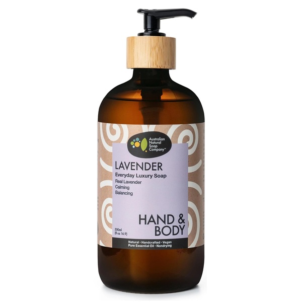 The Australian Natural Soap Company-Lavender Hand & Body Wash 500ml