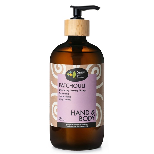 The Australian Natural Soap Company-Patchouli Hand & Body Wash 500ml