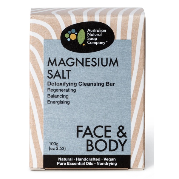 The Australian Natural Soap Company-Magnesium Salt Detoxifing Cleanser 100G