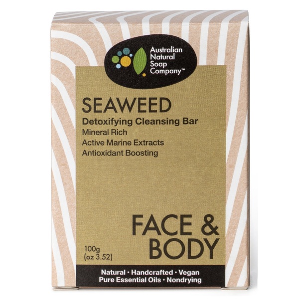 The Australian Natural Soap Company-Seaweed Detoxifying Cleanser 100G