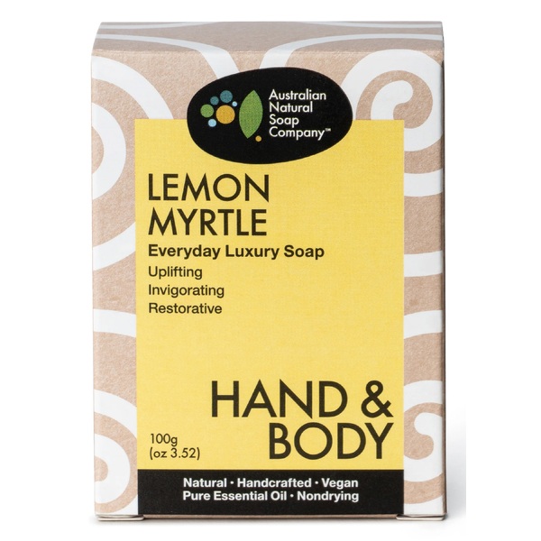 The Australian Natural Soap Company-Lemon Myrtle Soap 100g