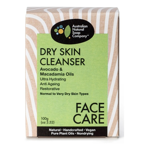 The Australian Natural Soap Company-Dry Skin Facial Cleanser 100G