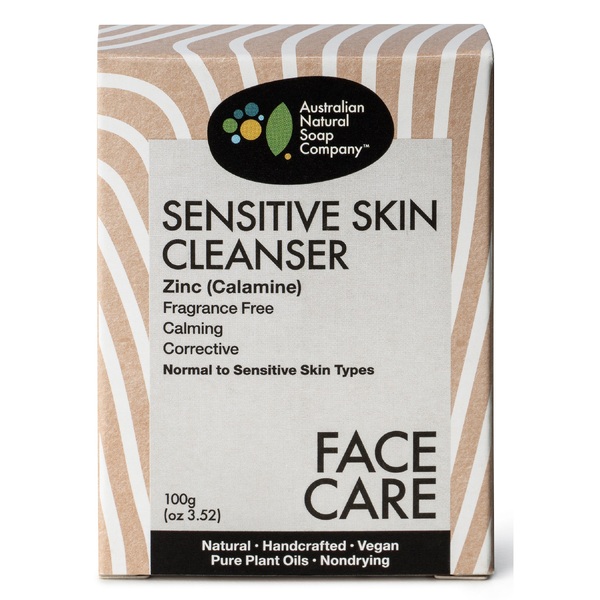 The Australian Natural Soap Company-Sensitive Skin Facial Cleanser 100G