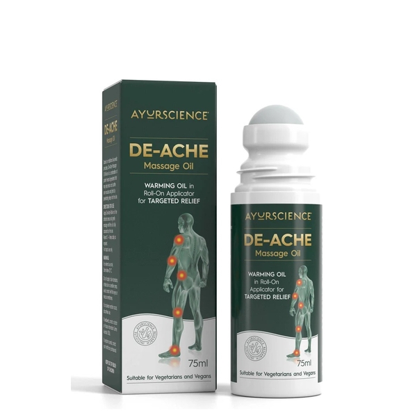 AyurScience-DE-ACHE Massage Oil 75ML