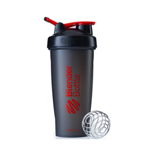 BlenderBottle-Classic Charcoal W/Red Loop 825ML