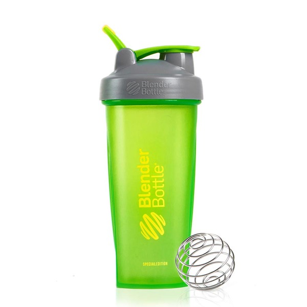 BlenderBottle-Classic Volt Grey Lid W/Lime Loop 825ML