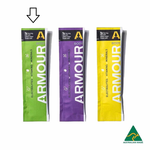 Body Armour-Hydrate Sachets Lemon + Lime 5g Serve
