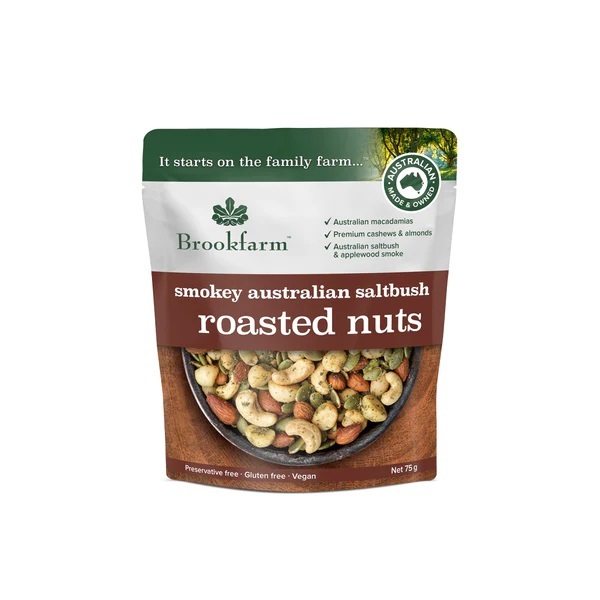 Brookfarm-Roasted Nuts Smokey Australian Saltbush 75G