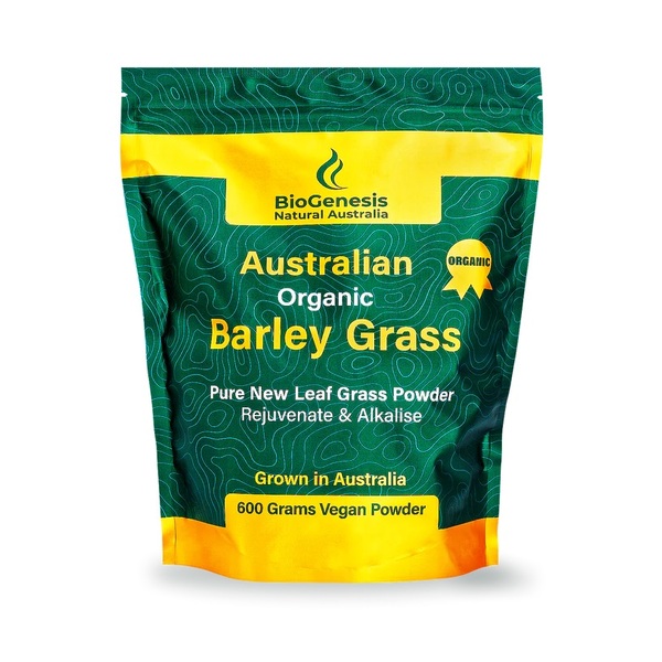BioGenesis Natural Australia-Organic Barley Grass Powder 600G