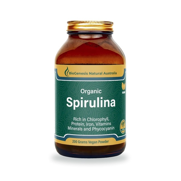 BioGenesis Natural Australia-Organic Spirulina Powder 200G