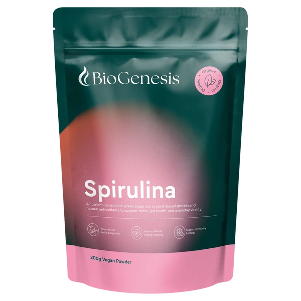 BioGenesis-Organic Spirulina Powder 200G