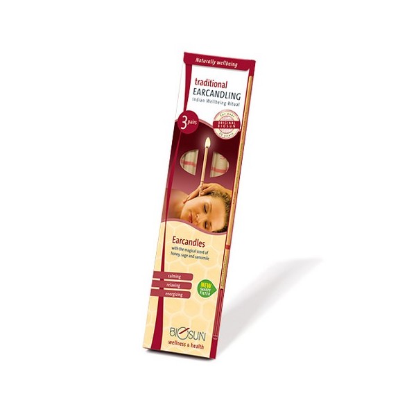 Biosun-Traditional Ear Candles 3 Pair