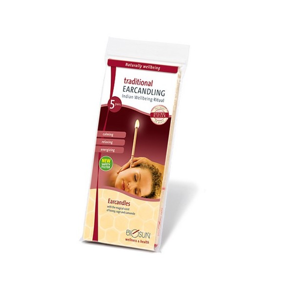 Biosun-Traditional Ear Candles 5 Pair