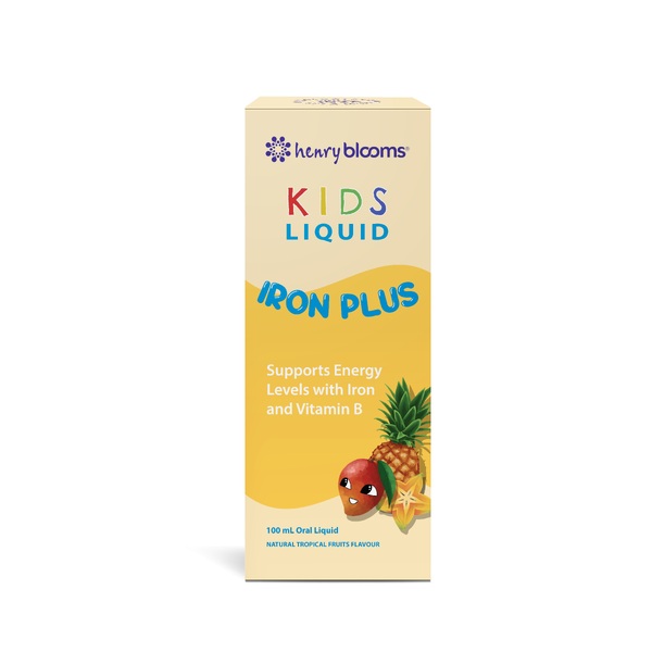 Blooms-Kids Liquid Iron Plus 100ML