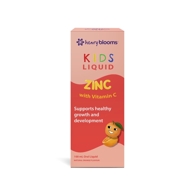 Blooms-Kids Liquid Zinc with Vitamin C 100ML