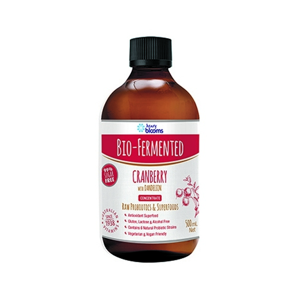 Blooms-Bio Fermented Cranberry with Dandelion 500ML