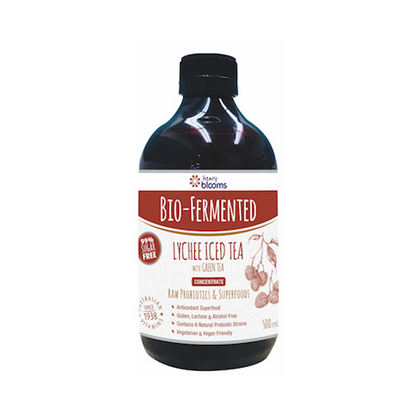 Blooms-Bio Fermented Lychee Iced Tea with Green Tea 500ML