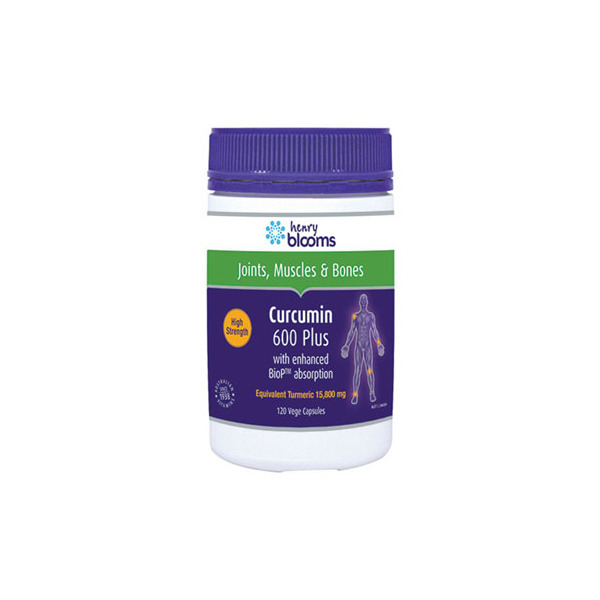Blooms-Curcumin 600 Plus w BioP 120C