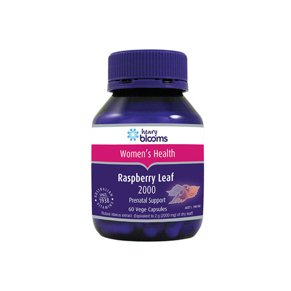 Blooms-Raspberry Leaf 2000MG 60VC