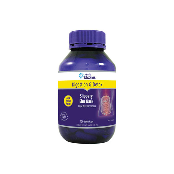 Blooms-Slippery Elm 375MG 120VC