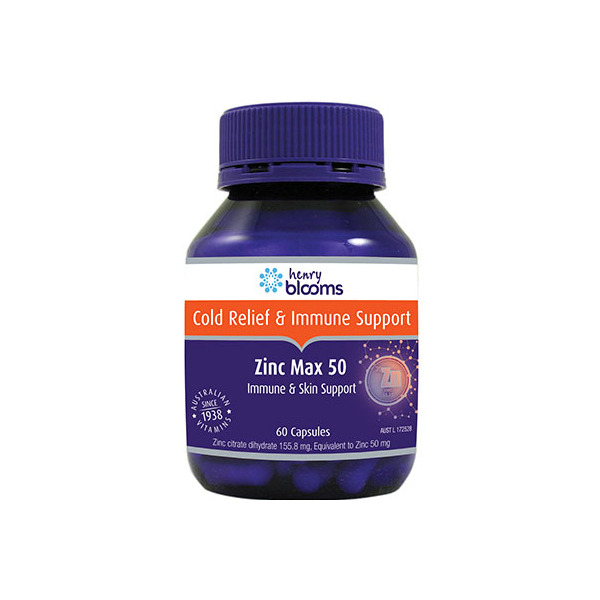 Blooms-Zinc Max 50MG 60C