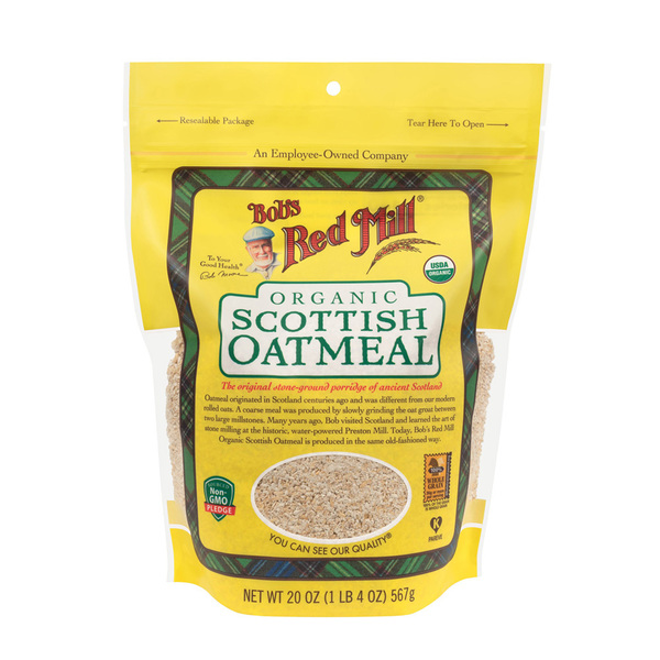 Bob`s Red Mill-Organic Scottish Oatmeal 567G