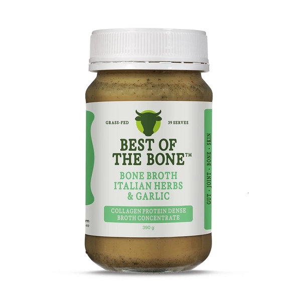 Best Of The Bone-Bone Broth Organic Italian Herbs & Garlic 350G