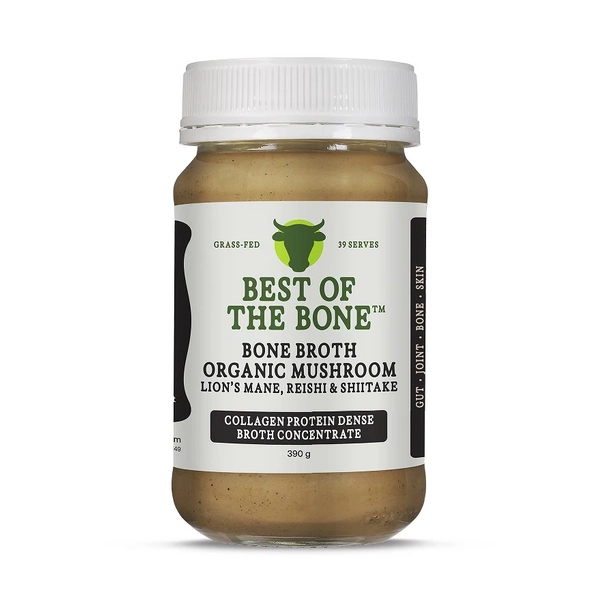 Best Of The Bone-Bone Broth Organic Healing Mushroom 375G