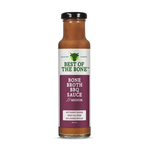 Best Of The Bone-Bone-B-Q BBQ Sauce Medium Spice 250ML