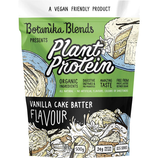 Botanika Blends-Plant Protein Vanilla Cake Batter 500G