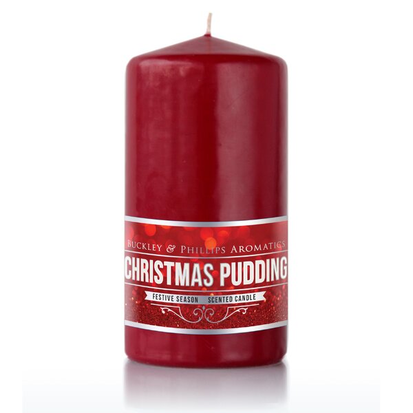 Buckley & Phillips-Christmas Pudding Pillar Candle