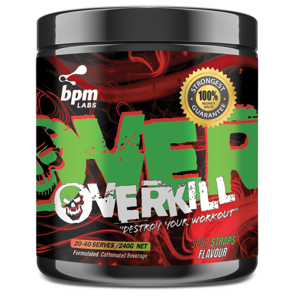 BPM Labs-OVERKILL Sour Watermelon 240G
