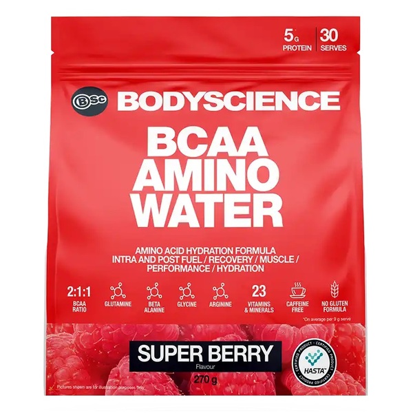 BodyScience-BCAA Amino Water Super Berry 270G