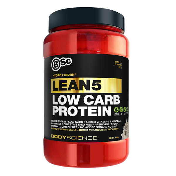 BodyScience-HydroxyBurn Lean5 Low Carb Protein Vanilla 900G