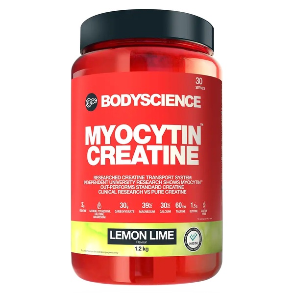 BodyScience-Myocytin Lemon Lime 1.2KG