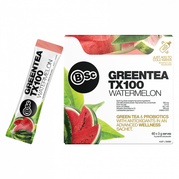 BodyScience-Green Tea TX100 Watermelon 60 Sachets