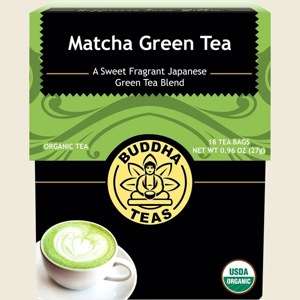 Buddha Teas-Organic Matcha Green Tea 18 Bags