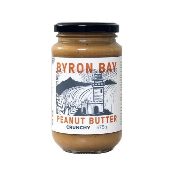 Byron Bay Peanut Butter-Peanut Butter Crunchy 375G