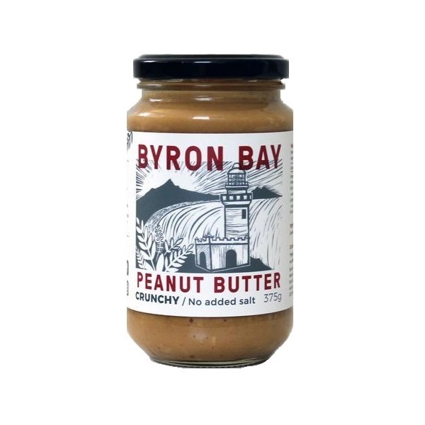 Byron Bay Peanut Butter-Peanut Butter Crunchy No Salt 375G