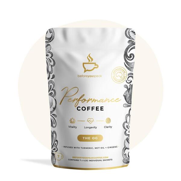 Beforeyouspeak-OG Performance Coffee 7 Sachets